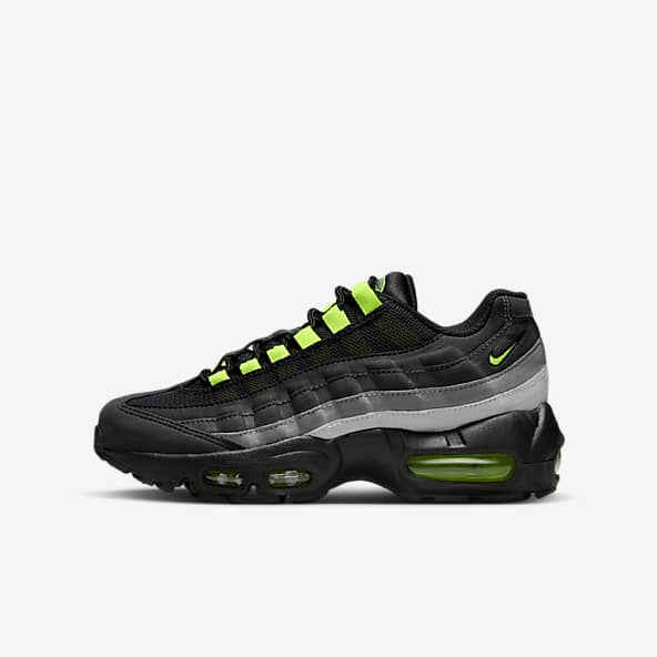 Black nike 95 trainers outlet